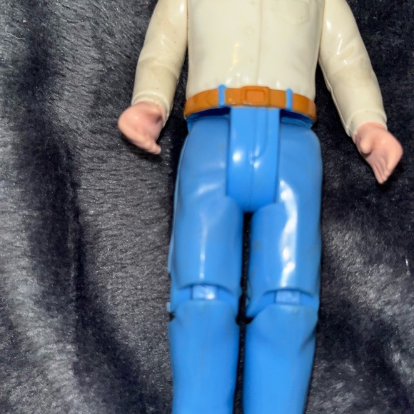 Vintage Fisher Price Loving Family Dollhouse Dad Father Doll Figure 1993 Toy - Picture 3 of 8